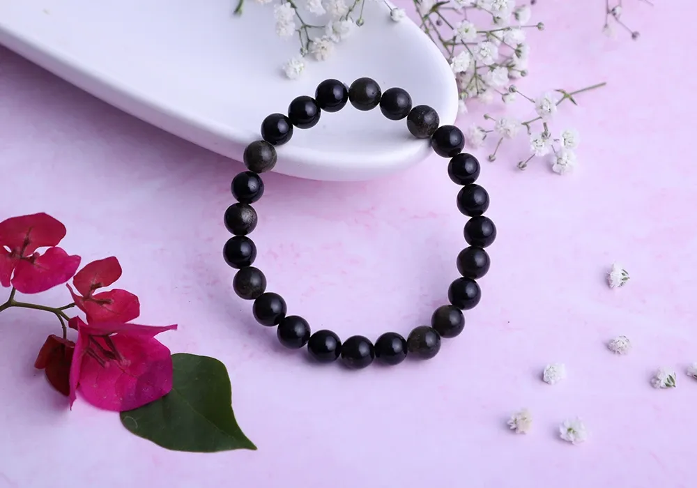 Black Obsidian Bracelet